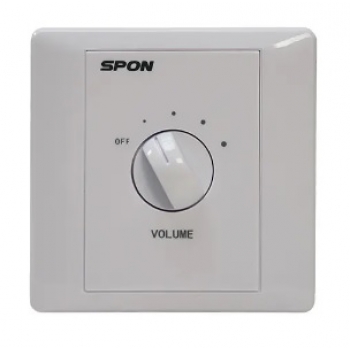 SPONเครื่องขยายเสียงตัวควบคุมระดับเสียง-30W-100V